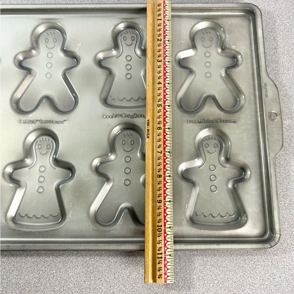 Vintage‎ EKCO Nestle Tollhouse Baker’s Secret Gingerbread Cookie Baking Tray